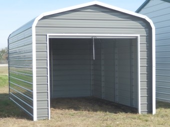 Single Garage | Regular Roof | 18'W x 21'L x 7`H |  1-Car