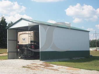 Carport | Vertical Roof | 12W x 31L x 12H RV Port